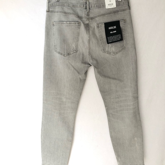 NWT Agolde Sophie Hi Rise Skinny Crop Jeans 32 - Picture 3 of 8